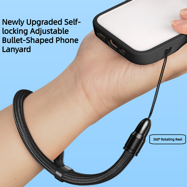 Universal Adjustable Crochet Cell Phone Wrist Strap Mobile Phone Straps Long Beaded Phone Lanyard Crossbody Adjustable