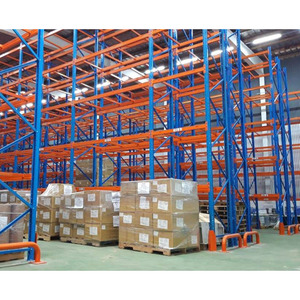 Sistema de Estanterías de Alta Densidad para Paletización de Doble Profundidad, Estantería de Almacenamiento Industrial de Alta Resistencia de 6 <span class=keywords><strong>Metros</strong></span> de Altura - Product Image 4