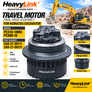 ชุดเกียร์ขับเคลื่อนรถขุดโคมัตสึ รุ่น 2A8-27-00111 2A8-27-00121 สำหรับ PC510-10MO PC500-10 - Product Image 3