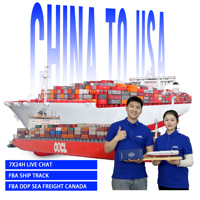 Tim Pengadaan Pesanan Gabungan Cina ke Kanada Agen Pengiriman DDP LCL Pengiriman Sampai Depan Pintu Konsolidasi Bea Cukai Terbayar Pajak Terbayar