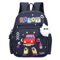Mochila Escolar Infantil con Diseño de Dibujos Animados, para Preescolar y Jardín de Niños, de 3 a 6 Años, con Dos Correas, Transpirable, de Poliéster