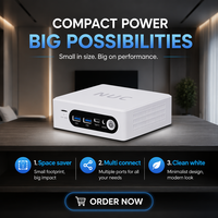 Mini PC de jeu ultra-compact avec DDR5 32 Go, WiFi 6, BT 5.2, USB4, HDMI – Ordinateur de bureau mondial prêt pour le marché (prises AU, US, EU, JP, UK)