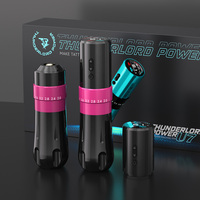 Tunderlord U7 nouvelle conception sans fil batterie tatouage stylo Machine Kit pistolet approvisionnement Permanent maquillage Machine