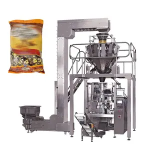 Multi-đầu định lượng đầy đủ tự động dọc kẹo bơ cứng đóng gói máy sản xuất Tại trung quốc