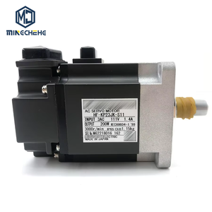 Unité de moteur servo AC compacte HF-KP13JK-S100 avec frein pour l'automatisation industrielle, bras robotisé, machines CNC, contrôle de mouvement - Product Image 1