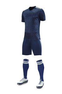 Conjunto de Camisa de Futebol de Secagem Rápida de Manga Curta para Homens Versão de Torcedor Uniforme de Treinamento de Desempenho Pode Ser Impresso com Texto - Product Image 5