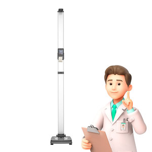 Điện tử Quy mô cơ thể đo chiều cao trọng lượng và BMI - Product Image 1