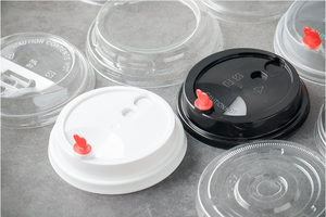 Couvercle de café en plastique transparent à paroi simple, nouveau design, prix avantageux - Product Image 4