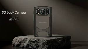 RECODA Nouvelle Caméra Corporelle 5G Super 4K HD avec Vision Nocturne, Carte Micro SD, Étanche et Audio Bidirectionnel M535 - Product Image 4