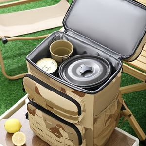 30L Insulated Soft Picnic Cooler Back Packs Portable Light <b>Lunch</b> Cooler Heat Preservation <b>Bag</b> <b>Backpack</b> for Camping Hiking - Product Image 5