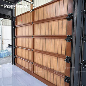 Tùy chỉnh bên trượt điều khiển từ xa cách điện hiện đại điện cuộn lên trên nhôm tự động động cơ nhà để xe cửa - Product Image 3