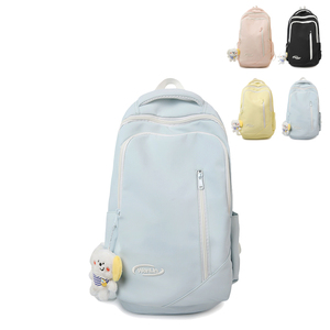 กระเป๋าเป้สะพายหลังแฟชั่นลำลองขายส่งจากโรงงาน ความจุขนาดใหญ่ เหมาะสำหรับนักเรียน ใช้ได้ทุกวัน ท่องเที่ยว ผลิตจากไนลอนกันน้ำ - Product Image 1