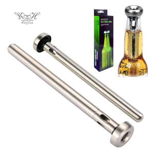 Cấp Thực Phẩm Lạnh Whiskey <span class=keywords><strong>Wine</strong></span> Chiller <span class=keywords><strong>Stick</strong></span> Chai Rượu Bằng Thép Không Gỉ Cooler <span class=keywords><strong>Stick</strong></span> Máy Làm Lạnh Que Với Air Aerator Và Pourer - Product Image 1