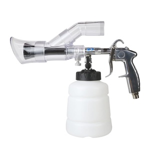 Pistolet à mousse à air comprimé LEMATEC Metal Turbo 90 PSI 1000 ML à alimentation par gravité pour le nettoyage intérieur des voitures, detailing automobile professionnel - Product Image 1