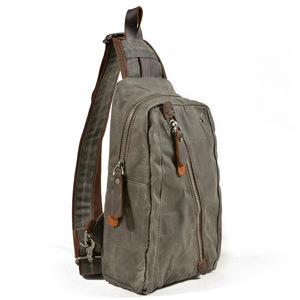 Borsa a tracolla mini <span class=keywords><strong>in</strong></span> tela stile coreano, convertibile <span class=keywords><strong>in</strong></span> zaino a 2 vie, multifunzionale, casual, piccola borsa da giorno per uomo R85 - Product Image 5