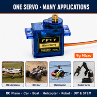 Vente en gros de micro-servo numérique à engrenages métalliques 13,5 g TS90MD 4,8-6 V OEM pour voitures RC, bateaux, hélicoptères, robots, modèles, pièces de moteur pour loisirs