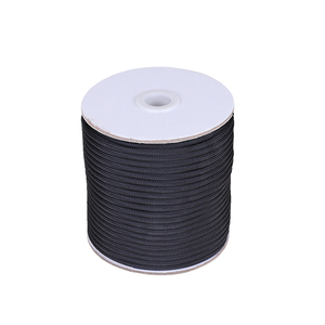 Cuerda paracord de poliéster para acampada y <span class=keywords><strong>escalada</strong></span>, cuerda negra de moda de 4mm y 9 núcleos para exteriores - Product Image 4