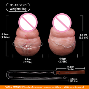 Silicone Anal Beads Secure <b>Chain</b> Anal <b>Plug</b> for SM Sensory Play Realistic Anal Balls Set for Beginners BDSM Fetish Anal Training - Product Image 6