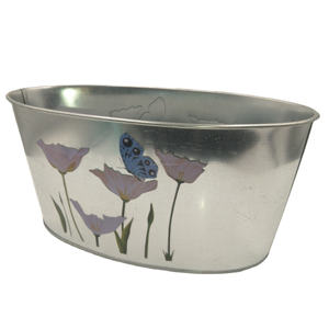 <span class=keywords><strong>Pot</strong></span> de fleurs rond mat en fer blanc Linye avec couvercle et brosse d'étanchéité pour plantes d'intérieur - Product Image 4