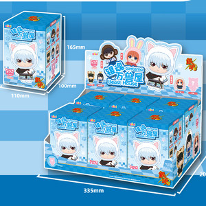 EAKI <span class=keywords><strong>Gintama</strong></span> Ten Thousand Beasts House Figurine en vinyle et peluche, Boîte mystère, Porte-clés, Figurine de collection, Figurine Elizabeth - Product Image 1