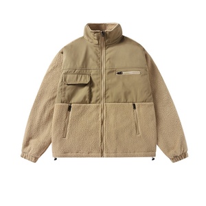 High Quality Softshell Winter Hiking Mountaineering <b>Lined</b> <b>Jacket</b> Polar <b>Fleece</b> Zipper Customized Logo Sweatshirt - Product Image 5