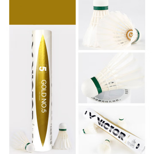 Piuma d'anatra Badminton volano vincitore oro n. 5 di alta qualità volano - Product Image 6