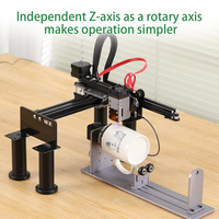 Kit de machine de gravure laser 3D CO2 NEJE 5 A40630 pour papier, bois, acrylique, cuir, plastique et caoutchouc, nouveau
