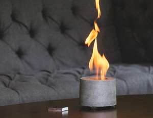 <strong>Buffet</strong> <strong>Server</strong> with Ethanol Fuel for Fireplaces D83xH54mm Can Burns for 1 Hour - Product Image 5