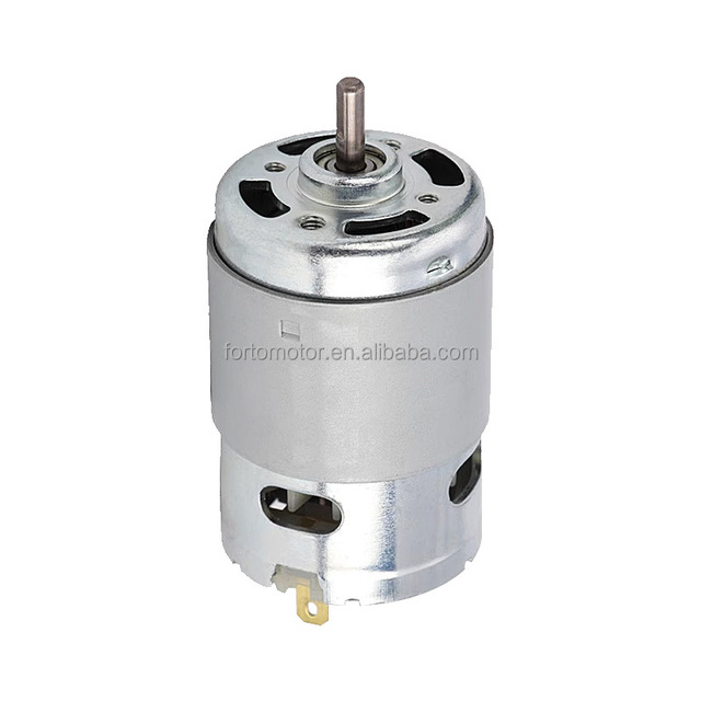 Customized 895 Motor 12V/24V DC High-speed Motor 10000 Rpm Adjustable Speed High-power Micro Permanent Magnet DC Brush Motor