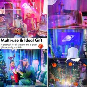 Batterie <span class=keywords><strong>WiFi</strong></span> pour veilleuse LED pour enfants Galaxy Starlight Mini Aurora Star Projector Réveil Musique Haut-parleur Pépinière - Product Image 5