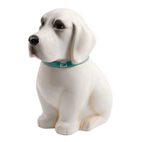 Pot à friandises pour chien en céramique, design européen, motif chiot dalmatien pompier, pour cadeau d'entreprise, accessoire de cuisine décoratif