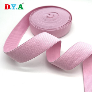 Cổ Cao Căng Quần Áo Phụ Kiện May Crochet Băng Đàn Hồi Màu Cao Su Dệt Kim Ban Nhạc Đàn Hồi Cho May Mặc Giày Túi - Product Image 3