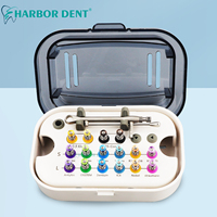 Clé dynamométrique à cliquet pour implants dentaires 10-70 NCM Kit |   Jeu de tournevis universel 16 pièces, outils chirurgicaux de restauration, dentiste
