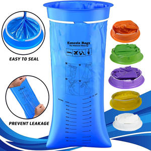 ยางหนาแบบปรับแต่งได้ถุงอาเจียนแบบใช้แล้วทิ้งสำหรับอาการเมารถเช้า - Product Image 4