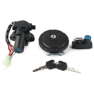 Juego de Llaves para Tapa de Tanque de Combustible con Interruptor de Encendido para <span class=keywords><strong>Kawasaki</strong></span> KLX250S KLX250SF KL250 - Interruptor de Encendido, Tapa de Combustible, Asiento - Product Image 4