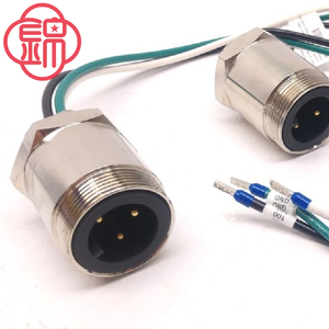 Um novo produto original Lote de <span class=keywords><strong>2</strong></span> U2-12103/gsdf 32-0.3m/14.5/nwbrpt Masculino Receptáculo Cabo, <span class=keywords><strong>3</strong></span> polos Novo Original Pronto Estoque - Product Image 1