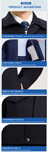Combinaison <span class=keywords><strong>de</strong></span> <span class=keywords><strong>travail</strong></span> à manches longues pour hommes, résistante à l'usure, avec bande réfléchissante, vêtements <span class=keywords><strong>de</strong></span> <span class=keywords><strong>travail</strong></span> pour usine, vêtements <span class=keywords><strong>de</strong></span> protection du <span class=keywords><strong>travail</strong></span> - Product Image 6