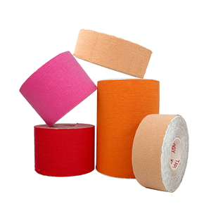 Cinta de Kinesiología de 2.5cm X 5m, Cinta Elástica de Soporte Muscular, Impermeable, Transpirable, Autoadhesiva, Cinta Atlética - Product Image 1