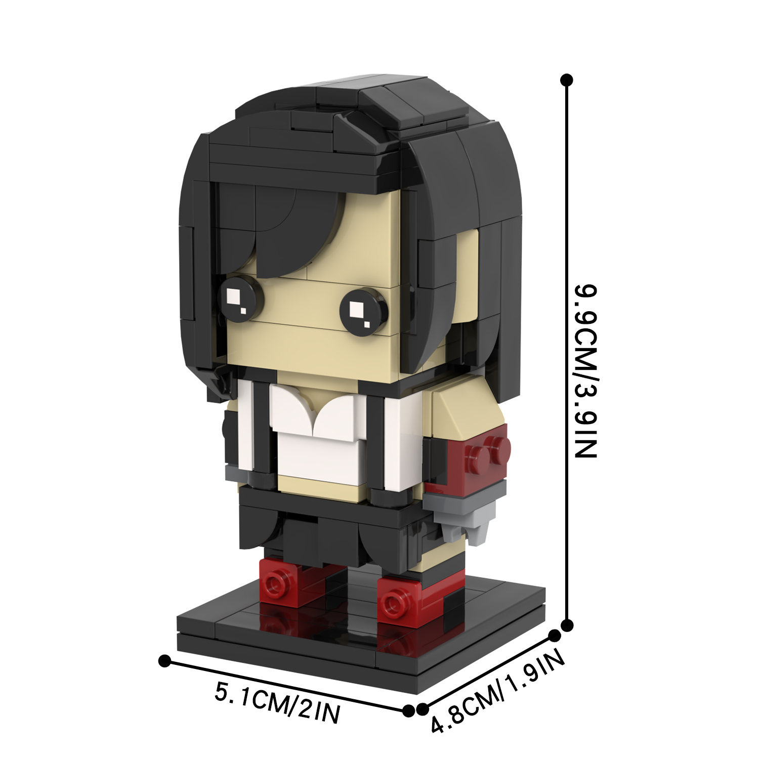 No.120刻印ෆ‪デザインチャームෆ‪ FF7R_JigsawPuzzleKeyArt_Tifa_5