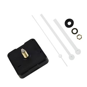 Kit de mecanismo de reloj de pared de cuarzo Movimiento y accesorios a batería Eje de 14mm con punteros