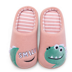 Scarpe di cotone bambini pantofole di dinosauro ragazzi e ragazze bambino simpatico cartone animato scarpe calde ragazzi ragazze ispessimento bambini pantofole lavabili - Product Image 2