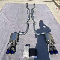 Système d'échappement Catback en acier inoxydable poli miroir haute performance DZ Lexus RC F 5.0L V8