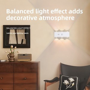 Lampada LED Intelligente con Sensore di Movimento a 6 LED, Lampada da Parete a Occhio di Gatto con CRI 90 e Installazione Magnetica - Product Image 4