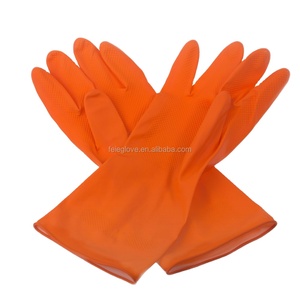Guantes de Trabajo <span class=keywords><strong>FEIE</strong></span>/OEM, Suaves, Extra Grandes, para Lavar Platos, Limpieza del Hogar, de Látex, Grosor Medio - Product Image 3