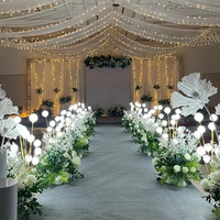 Bruiloft Lamp Bruiloft Ornamenten Gloeien Geluk Fruitboom Smeedijzer Galvaniseren 1.5M Podium Baan Lay-Out.
