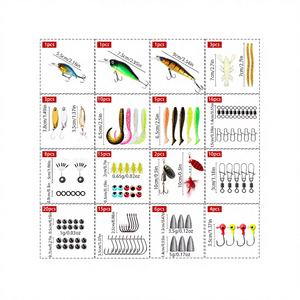 Kit de Señuelos de Pesca Shark de 120 Piezas con Cabeza de Jig y Spinner Metálico para Pesca de Lucioperca, Accesorio para Comercio Electrónico Transfronterizo - Product Image 5