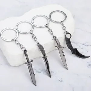 Llavero Metálico <span class=keywords><strong>de</strong></span> Armas Periféricas <span class=keywords><strong>de</strong></span> Valorant, Mini Modelo para Hombres y Mujeres, Llavero para Bolsa, Espada, Anime, Juguetes para Niños, Colgante Decorativo para Coche, Regalo - Product Image 2