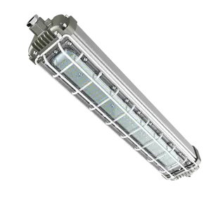 ATEX 120LM/W Increased Safety Linear Explosion Proof LED Light IP66 for Gas station, Chemical Warehouse