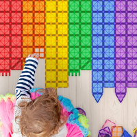 Juguetes Educativos con Imanes Potentes de Alta Calidad 2024, Set de Bloques de Construcción Creativos DIY de 60, 100 o 120 Piezas, Baldosas Magnéticas para Niños