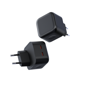 Chargeur mural USB C super rapide AVS Factory Direct PD 45W pour Samsung Galaxy <span class=keywords><strong>S22</strong></span> S23 S24 Ultra A55 Z Flip5 Fold5 5A Dual Type-C - Product Image 1